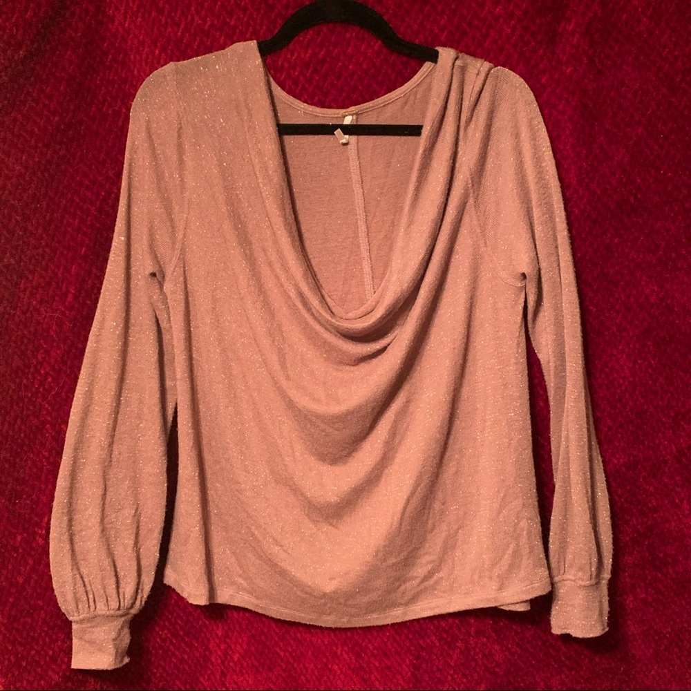 Free People Cowl Neck